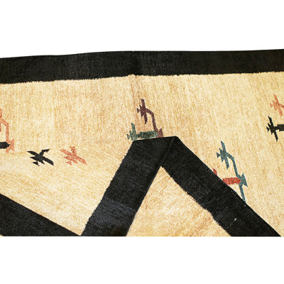 Hand Knotted Cotton Area Rug