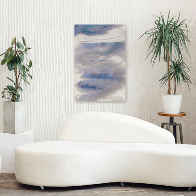 Tide In Motion II - Abstract Oil Painting Waves Water Art