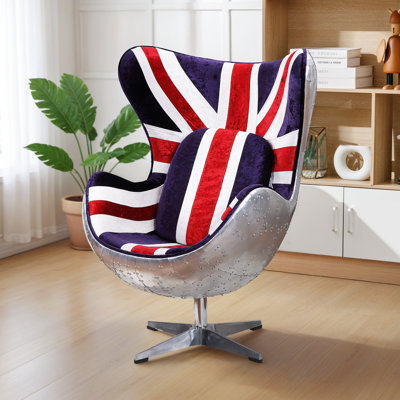 Amman Upholstered Swivel Accent Chair