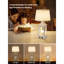 Lampe de table rétro vintage, en fer, de style campagnard, idéale pour le salon