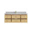 Ensemble de meuble-lavabo simple 60 po Sonoma-101054763
