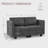 Storage Modular Sofa With USB & Type C-285622672