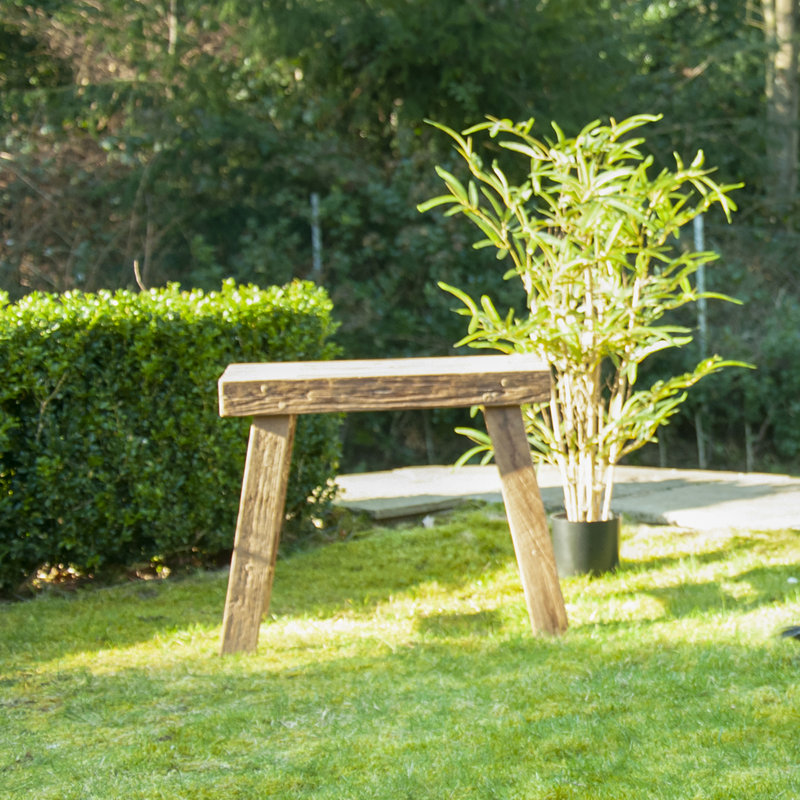 Parley Solid Wood Accent Stool