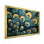 Emerald Peacock Feather Mosaic I - paon, art mural-366345646-460638018-460638029