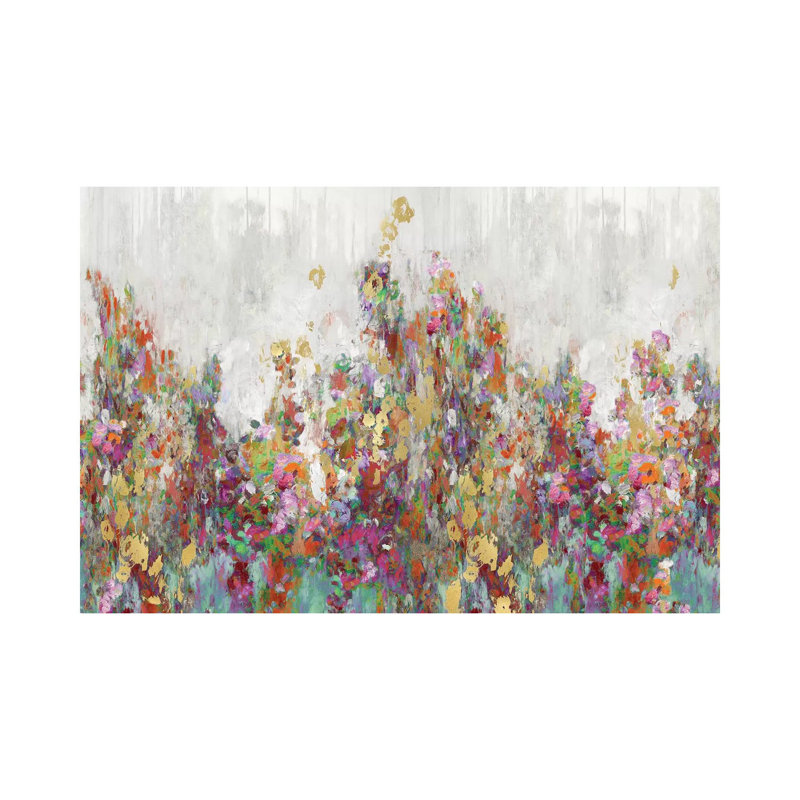 «Blooming» par Nikki Robbins, reproduction d'art sur toile tendue, H 8 po x l 12 po x P 0,75 po