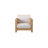 Baela Teak Patio Chair with Cushions