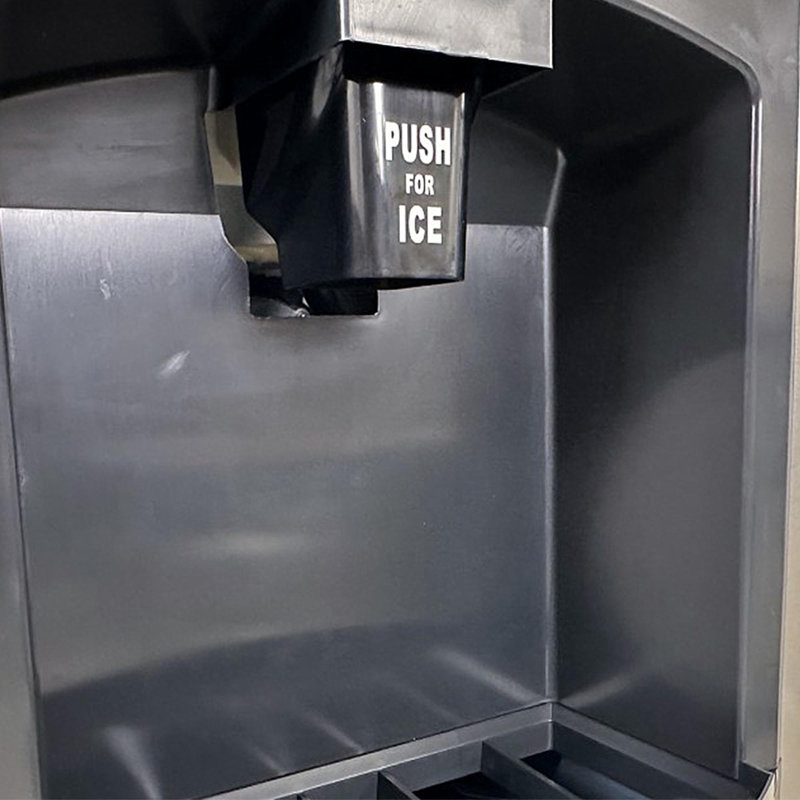 Machine à glaçons autoportante à production quotidienne de glace transparente 350 lb Cooler Depot