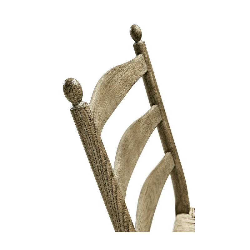 Doppler Upholstered Dining Chair, Stripped Brown Chestnut