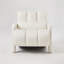 Fauteuil d'appoint en tissu de lin