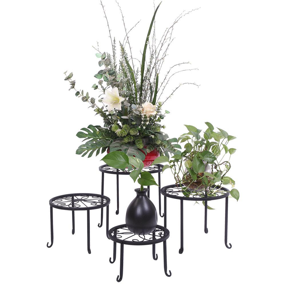 Lark Manor Sunnydale 4 Piece Plant Stand Set & Reviews | Wayfair