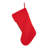24"L Pink Plush Christmas Stocking