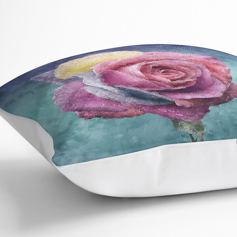 Square Throw Cushion, White, 55cm H x 55cm W x 20cm D