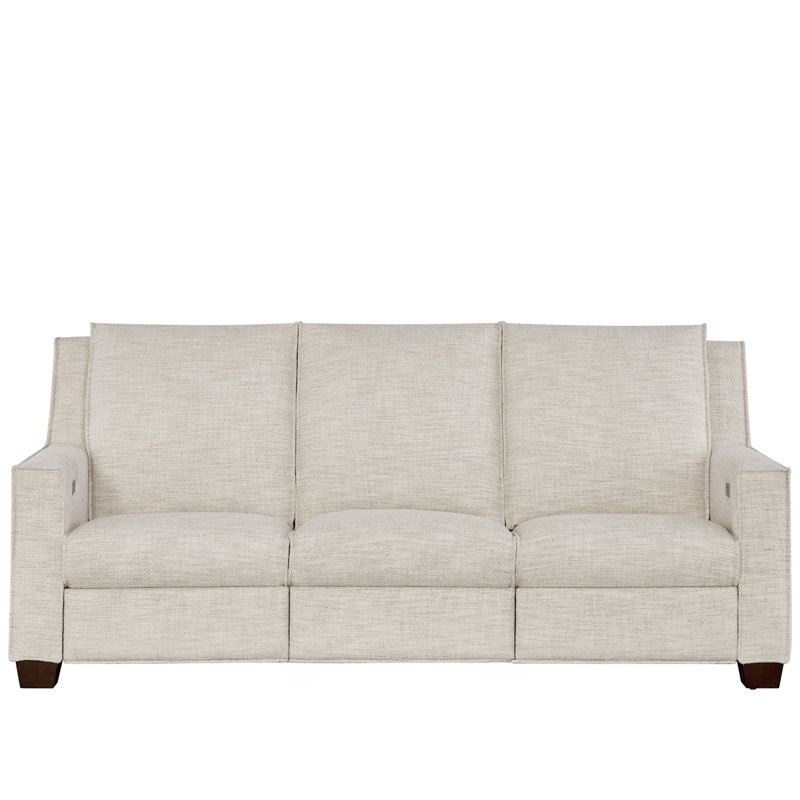 Tucker 90" Wide Yukon Sand Reclining Sofa