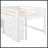 Full Size Low Loft Bed With Slide