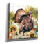  «Elegant Thanksgiving Turquie 2» par Nicole DeCamp, art mural sur toile, 18 po x 18 po-915580261