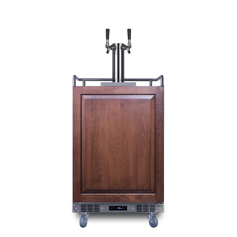 Summit Appliance 24" Wide Built-In Commercial/Residential Outdoor Cold Brew Coffee Kegerator