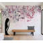 Murale botanique pelez et collez - rose brumeux-967280546