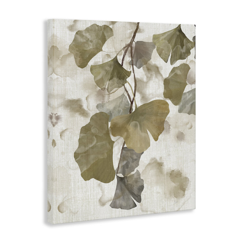 Rustic Ginkgo Leaves par Nan, H 30 po x l 24 po x P 1,5 po