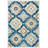 Deacon Damask Hand Tufted Wool Navy Area Rug-1683876410