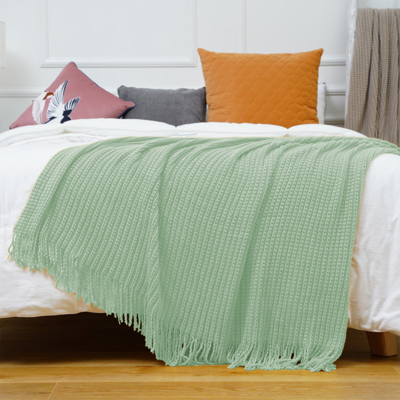 Couverture de canapé Kondieu, Vert menthe