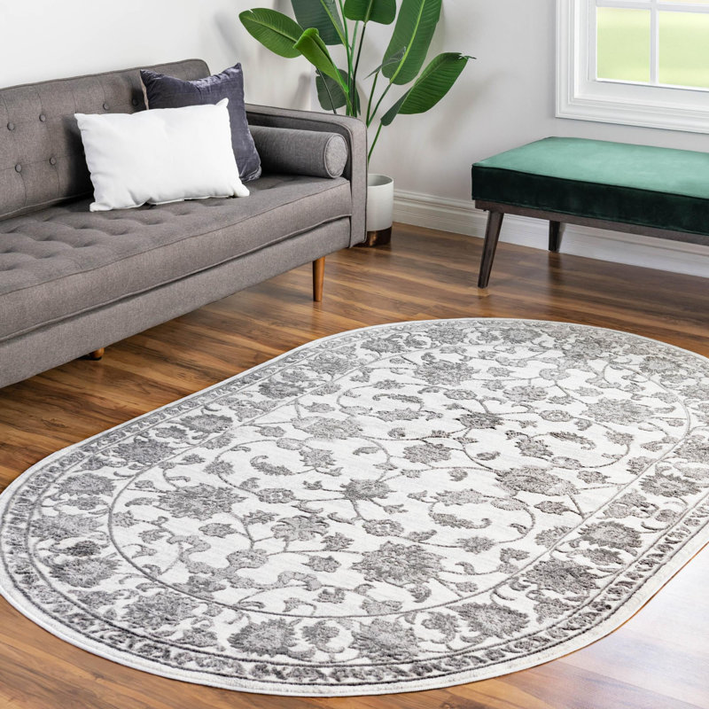 Emmersen Oriental Indoor Rug, Oval 5'3" x 8'