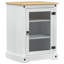 Solid Wood Rectangle Accent Cabinet