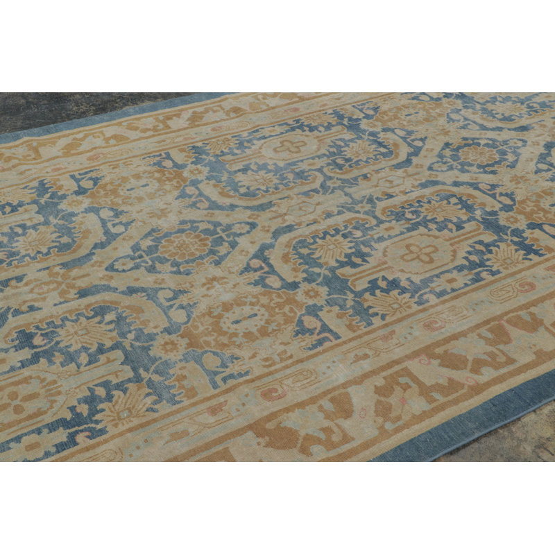 One-of-a-Kind 7' x 14'7" Hand Knotted Area Rug