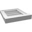 Cadre de seuil Brickmould, brun clair apprêté-101812387