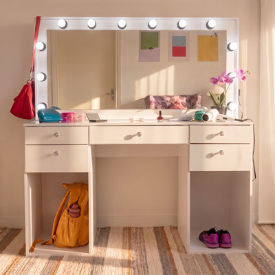 Ensemble coiffeuse Boahaus Elina