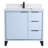 Geselle 36'' Single Bathroom Vanity with Stone Top-1735784936-1735784951