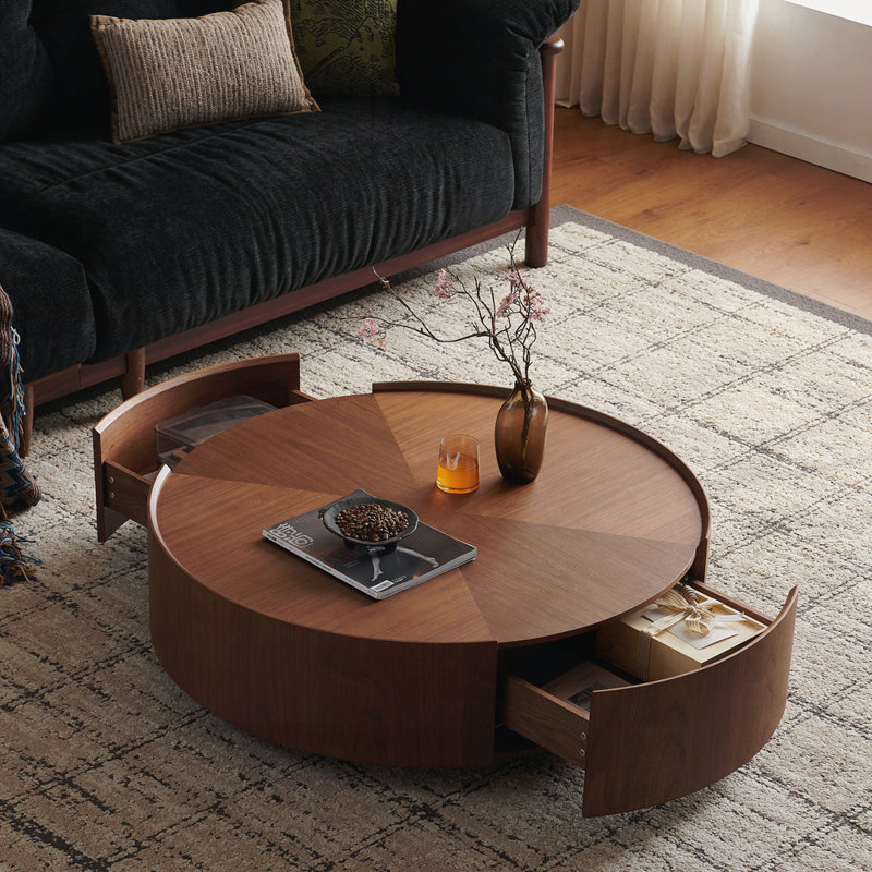 Table basse moderne pour le salon, H 11,8 po x L 39,3 po x l 39,3 po
