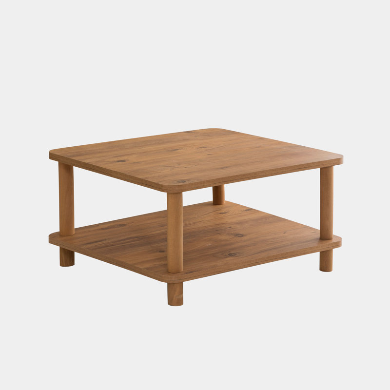 Table basse à 4 pieds avec rangement Minya