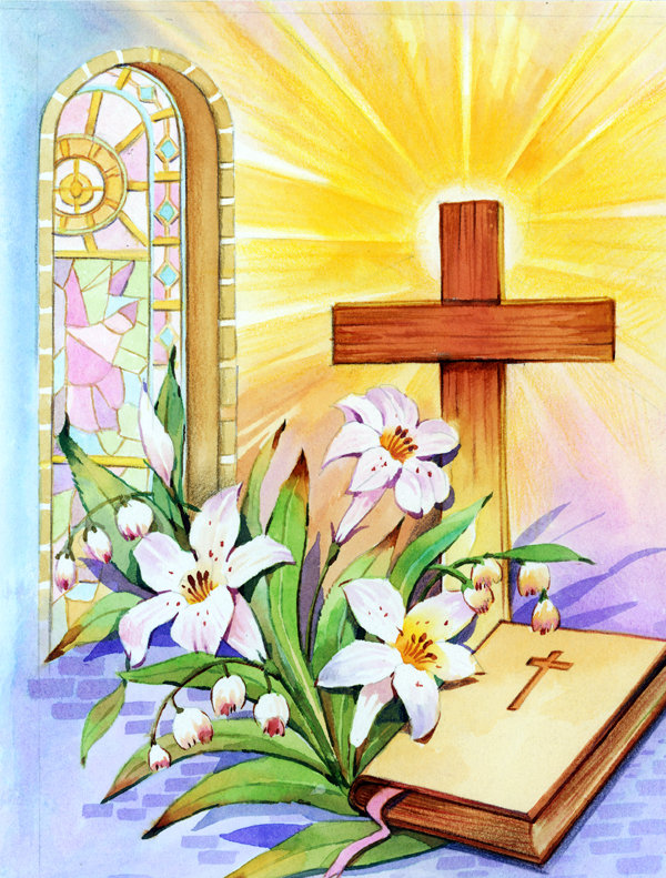 Arnfrid Double Sided Polyester Easter Garden Flag, 28" H x 40" W