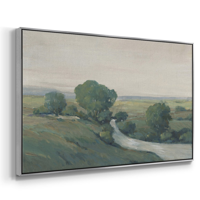 «Run Creek I», toile encadrée de qualité supérieure - prête à être accrochée, H 25 po x l 37 po x P 2 po