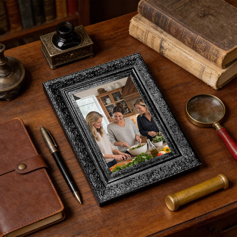 Cadre photo 8 "x 10" noir 1PC pour mémoire de voyage, Noir, 1, L 8 po x H 10 po