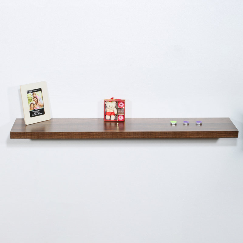 Stroh Floating Shelf with Reclaimed Wood