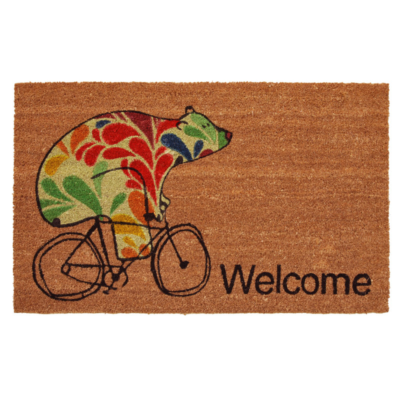 Bear Fun Doormat 24" x 36"