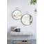 Miroir rond en fer