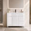 Meuble-lavabo autoportant standard simple Abaokoro