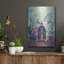 Art mural en métal Red Bird Barrel par Elena Ray-1949746023
