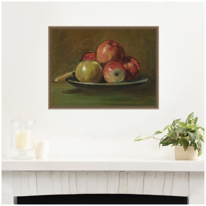 «Still Life with Apples circa 1905 George Leslie Hunter» par Nostalgia Prints, reproduction d'art sur toile encadrée
