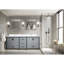 Meuble-lavabo double gris foncé 84 po X P 22 po D-117970833-117970834