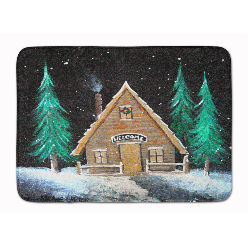 Tapis pour salle de bain en mousse mémoire home welcome welcome
