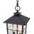 90"H Adjustable Farmhouse Outdoor Pendant Light Black