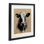 «D vache brossée», reproduction encadrée sous verre, design by Creative Studio