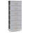 Annyka 6 Drawer Lingerie Chest, White and Light Gray-1334535613