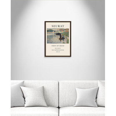 Old Masters Collection "View of Seine" Print