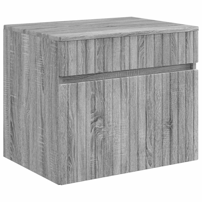 Bathroom Cabinet, Grey Sonoma