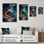 «Futuristic Landscape in Space II», reproduction sur toile-1696487455-1696487448