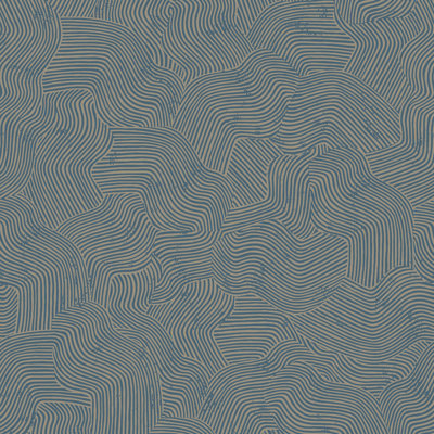 Bahia Dunes Navy Wallpaper